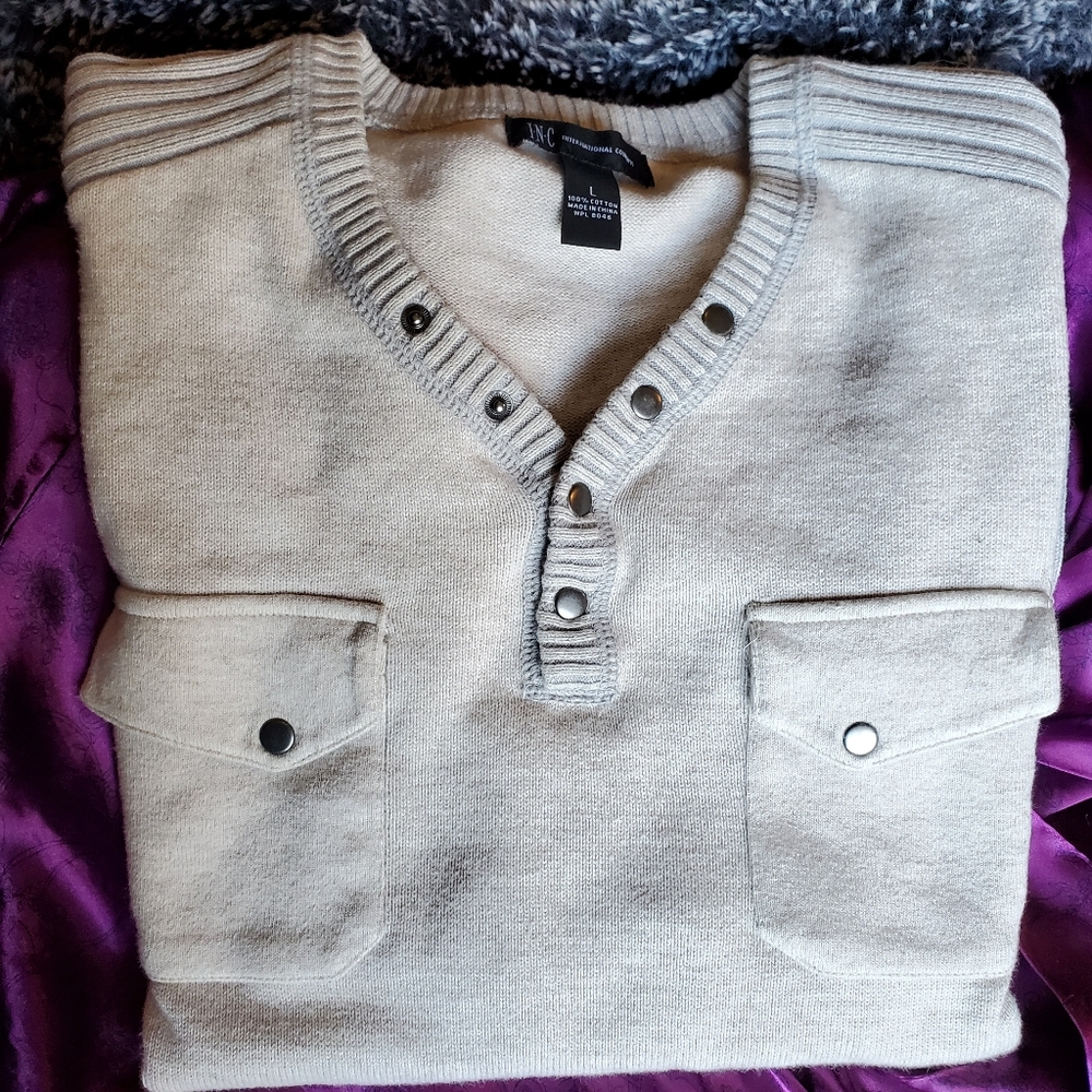 Men's INC sweater size L